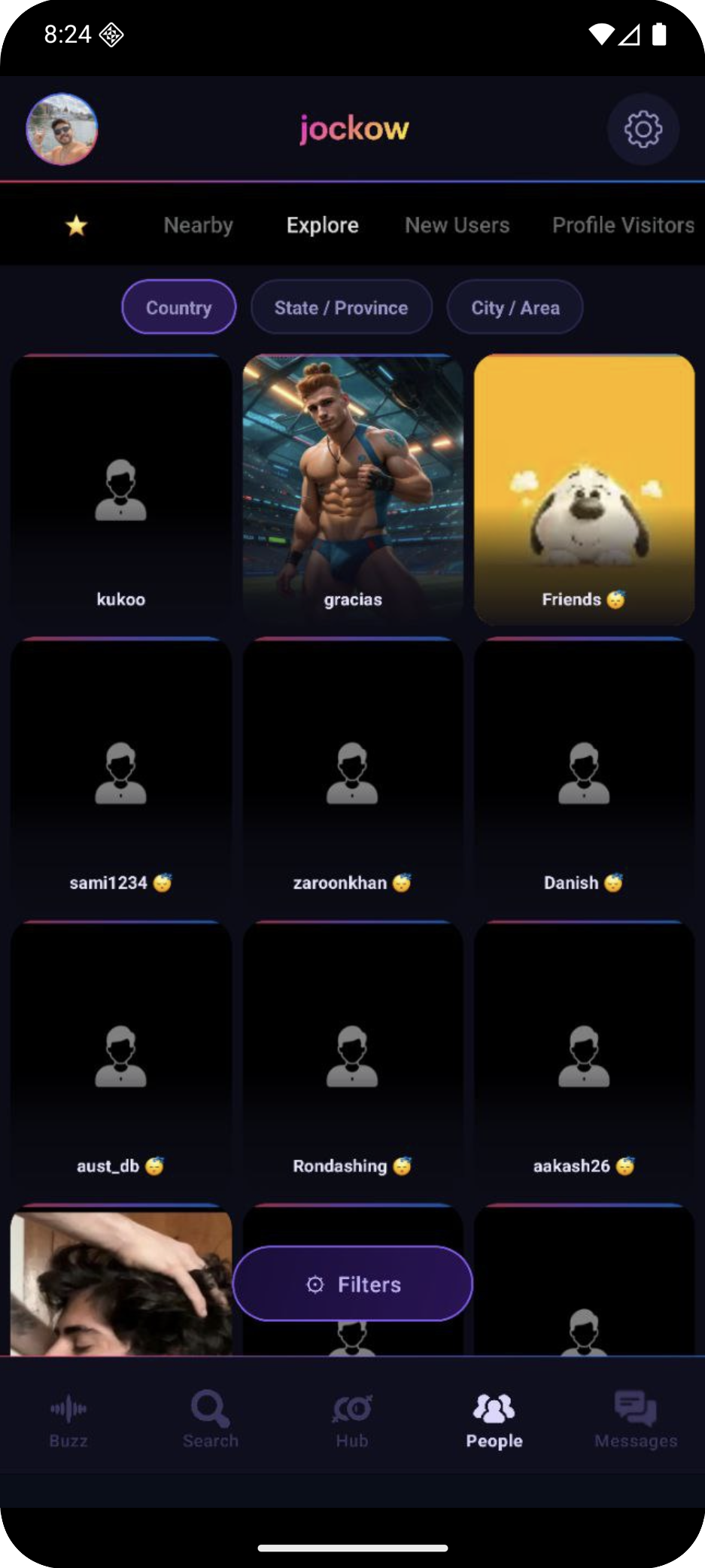 Jockow App Screenshot